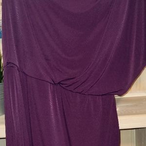 EUC Beautiful eggplant color dress